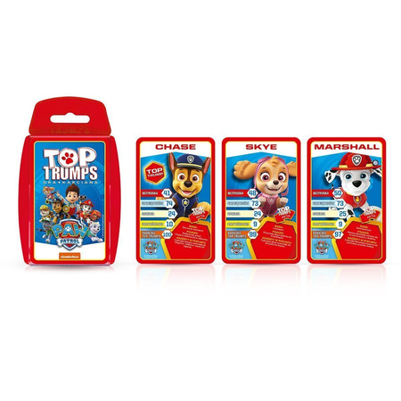 Karty Top Trumps - Psi Patrol - Gra Karciana