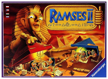 Ravensburger Ramzes II Gra Rodzinna z Piramidami